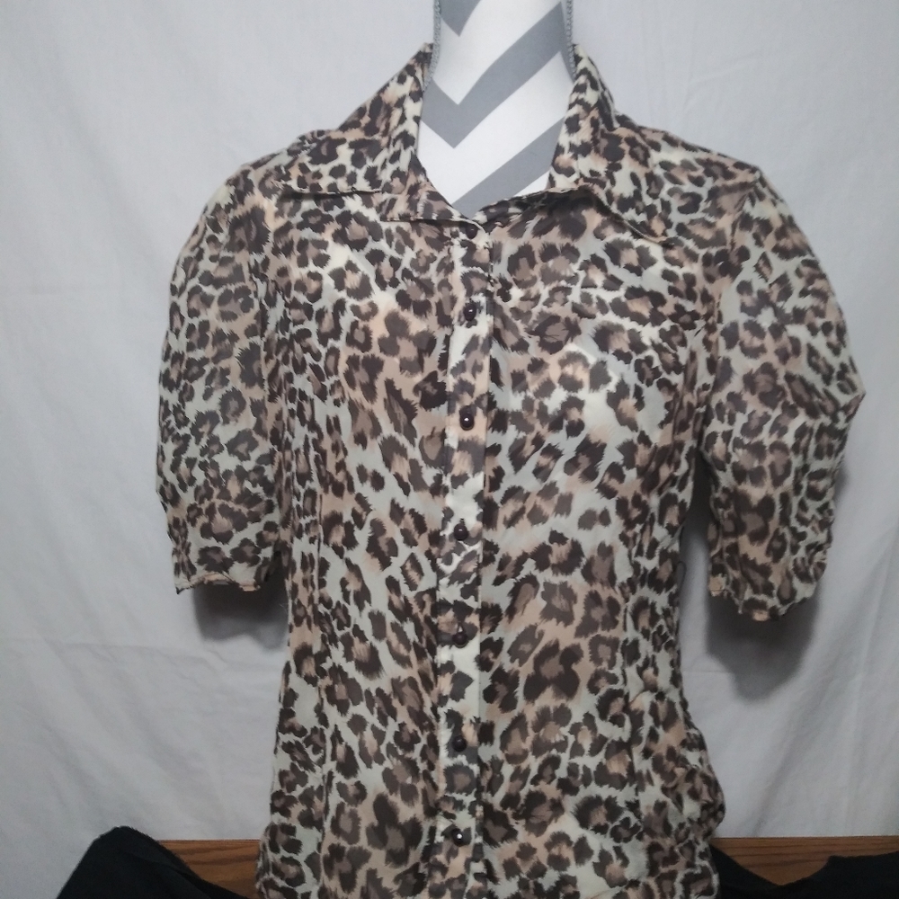Leapord Blouse